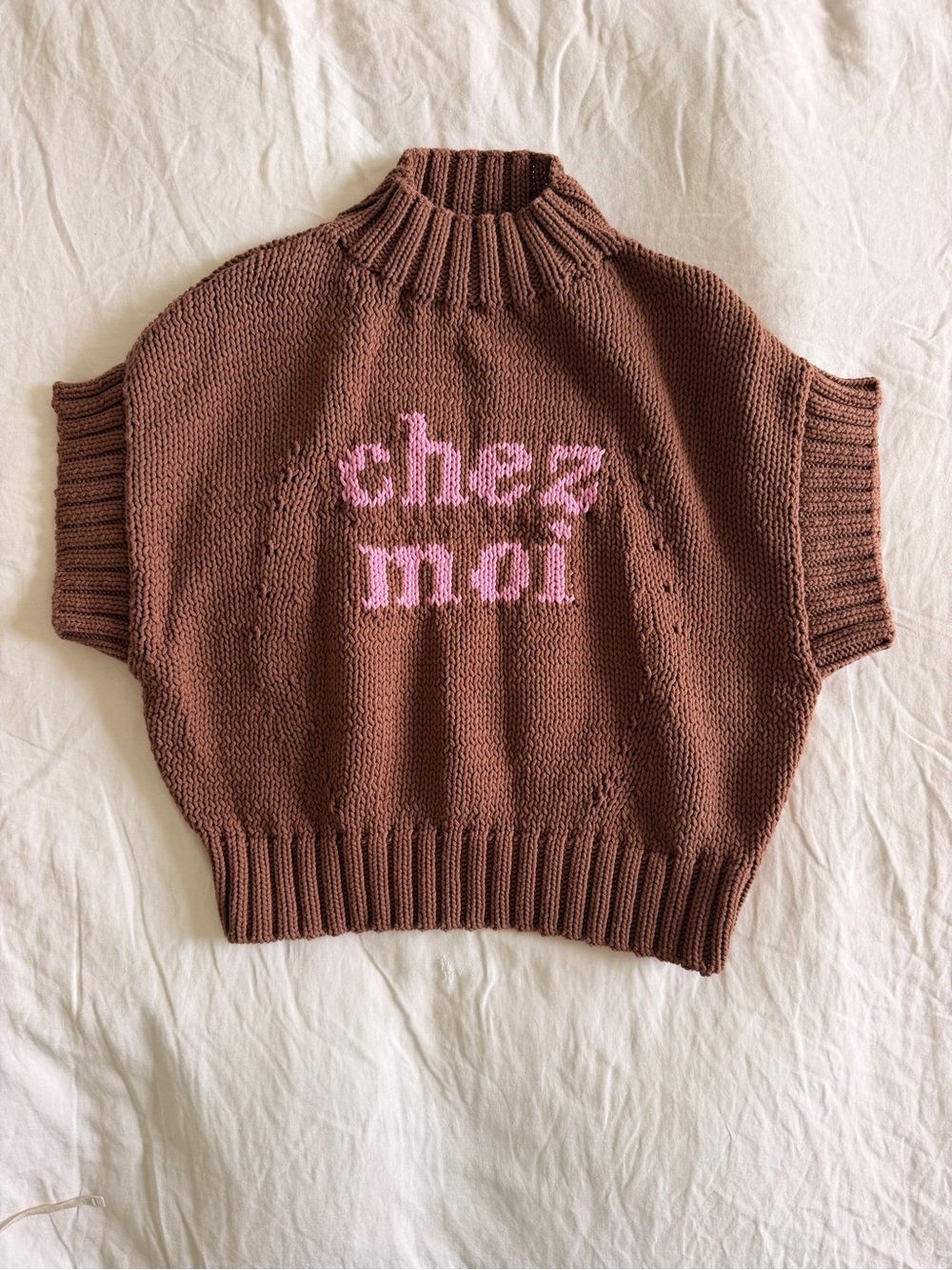Maeve ‘Chez Moi’ short sleeve Sweater